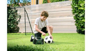 Bosch batteridriven kompressor PAO 18 V, liten luftpump