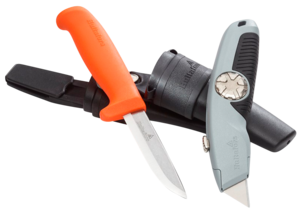 Hultafors HVK og URA kniver med dobbeltslire