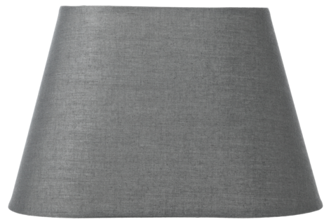 Northlight liten, oval lampeskjerm i stoff, 22 x 15 cm