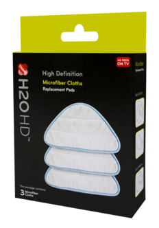 Mikrofiberdukar till ångmopp H2O HD Mop, 3-pack