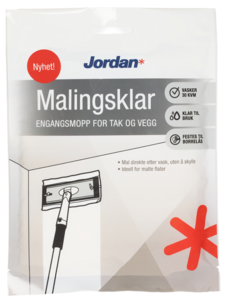 Jordan engangsrens til vegg og tak, 2-pakning