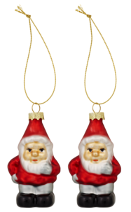 Juletrepynt, nisser, 2 stk.