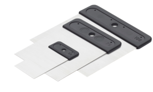 Anza japanspackelset stålblad, 3-pack