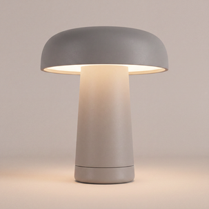 Northlight batteridriven bordslampa minisvamp, 12 cm