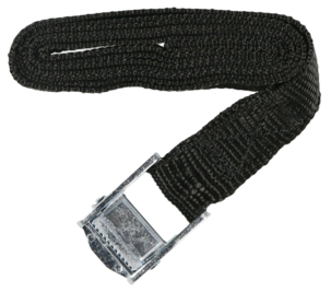 Strammebånd svart, bredde 25 mm