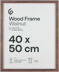 Fotoramme av FSC-merket tre på 40 x 50 cm