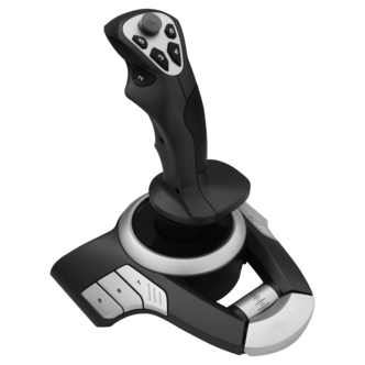 Flight stick, flight simulator joystick, PC