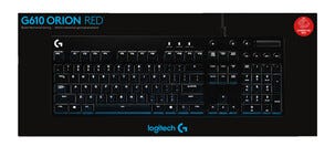 Gaming-tangentbord Logitech G610 Orion Red