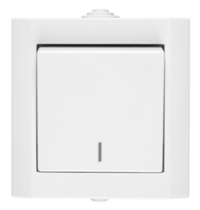 Utanpåliggande strömbrytare IP44