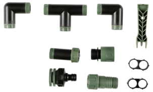 Droppbevattning växthus och trädgårdsland, 35 plantor