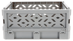 Sammenleggbar boks av resirkulert plast, XS 16,5 x 12 x 8 cm