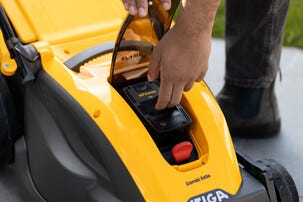 Stiga Combi 340e batteridriven gräsklippare 1 batteri 48 V