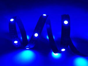 Deltaco Smart LED-list med RGB og USB, 2 m