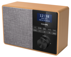 Philips TAR5505/10 Radio, jossa on DAB+, FM ja Bluetooth