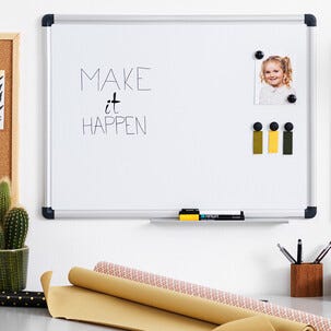 Naga magnetisk whiteboard med aluminiumsramme