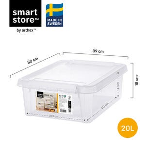 SmartStore Home förvaringslåda med lock