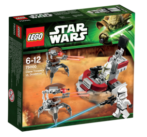 Lego Star Wars Clone mot Droid 