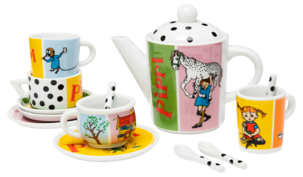 Pippi dockservis i 14 delar, från 3 år