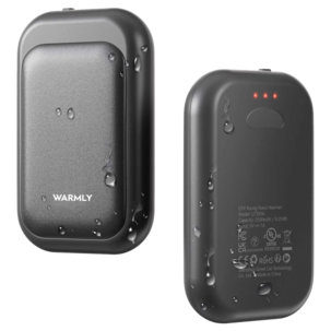 Warmly Mini liten håndvarmer 5000 mAh, oppladbar