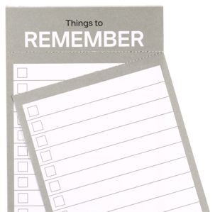 Muistilehtiö To-Do List