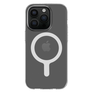 Agood Company mobildeksel i gjenvunnet materiale til iPhone 14 Pro, gjennomsiktig