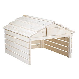 Talli robottiruohonleikkurille, 84 x 76 x 57 cm