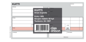 Kvittensblock