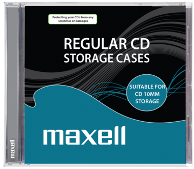 CD-futteral Maxell Standard 5 stk/pk
