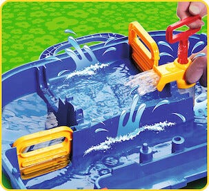 AquaPlay MegaBridge vannbane med tilbehør, fra 3 år