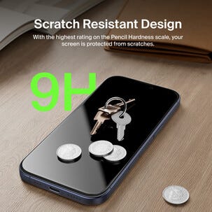 Belkin InvisiGlass Privacy iPhone 17 Pro Max skärmskydd
