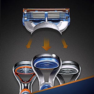 Rakblad Gillette Fusion 8-pack