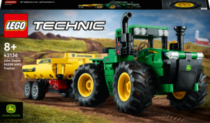 LEGO Technic John Deere 9620R terrängtraktor 42136, från 8 år