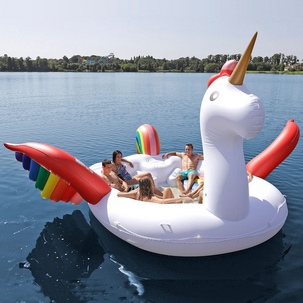 Uppblåsbar flotte Mega Unicorn