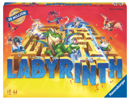 Labyrinth selskapsspill, Ravensburger, 7+