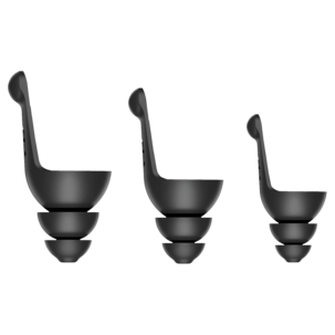 Mixx adaptive ørepropper for reise, musikk og fokus – 15, 23, 27 dB