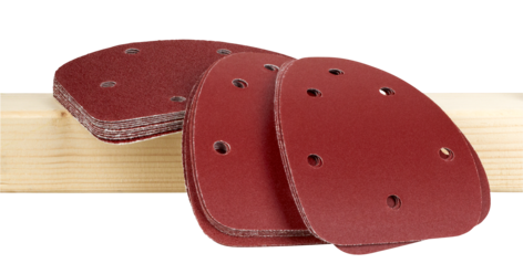 Cocraft sandpapir for slipemaskin, 140x140x80 mm 