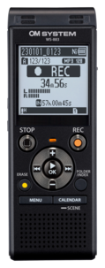 OM System WS-883 laddbar diktafon med USB