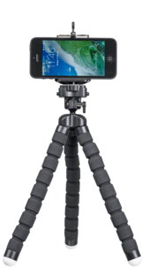 Stativ med hållare för smartphone
