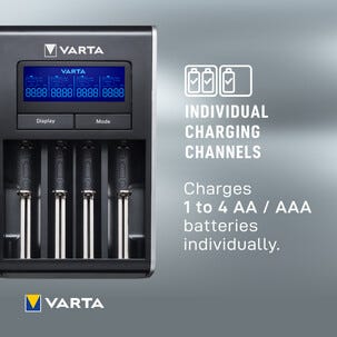 Batteriladdare VARTA LCD Dual Tech