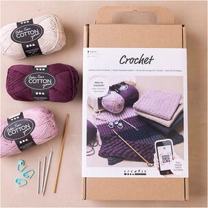 Creativ Company Start DIY Kit virka disktrasa, nybörjare