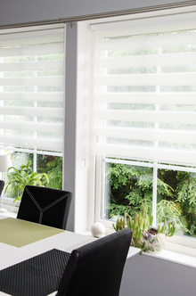 Day & Night rullegardin, hvit