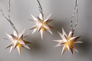 Batteridriven ljusslinga med LED-stjärnor, Northlight