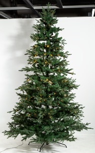 Juletre med innebygd belysning, 250 cm