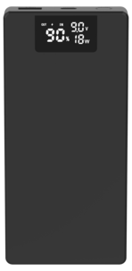 Varavirtalähde pikalataukseen USB-C, USB-A, 10 000 mAh