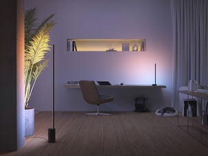 Philips Hue WCA Gradient Signe svart bordlampe