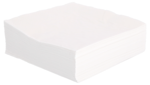 Servietter hvite 40 x 40 cm, 50-pakning