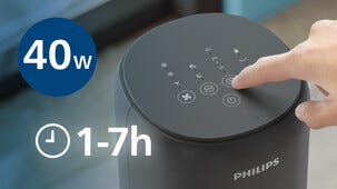 Philips CX5535 pelarfläkt med fjärrkontroll tyst, 40 W