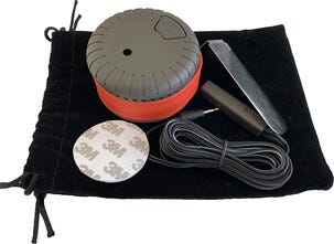 Deltronic DS105 Matkapalovaroitin jossa murtohälytin