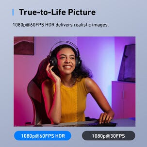 AnkerWork C310 webbkamera 4K UHD AI-funktion