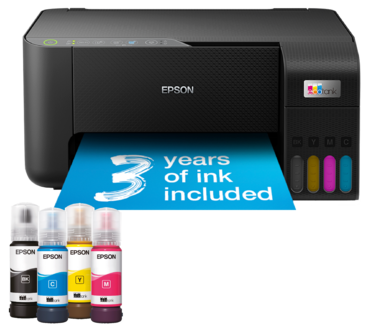 Epson EcoTank ET-2864 blekkskriver med blekk